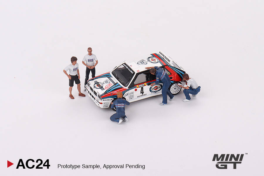 Mini GT 1/64 Metal Figurine: Martini Racing WRC MGTAC24