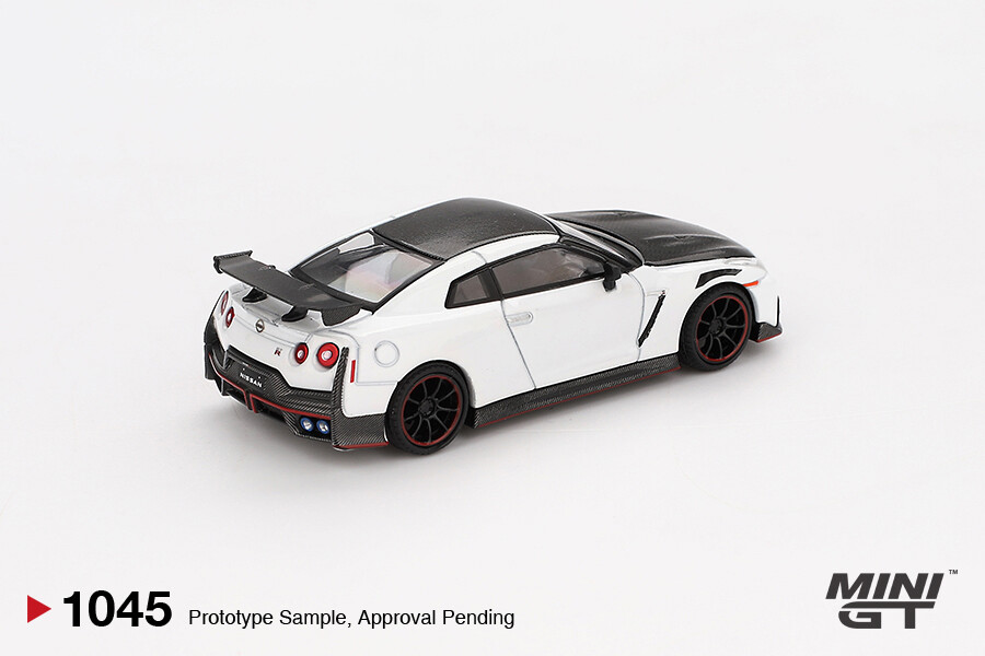(ÖN SATIŞ) Mini GT 1/64 Nissan GT-R Nismo 2024 Brilliant White Pearl MGT01045 - Thumbnail