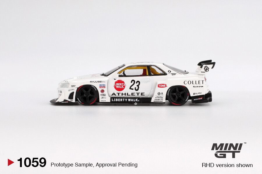 (ÖN SATIŞ) Mini GT 1/64 Nissan LB-ER34 Super Silhouette ATHLETE/COLLET MGT01059 - Thumbnail