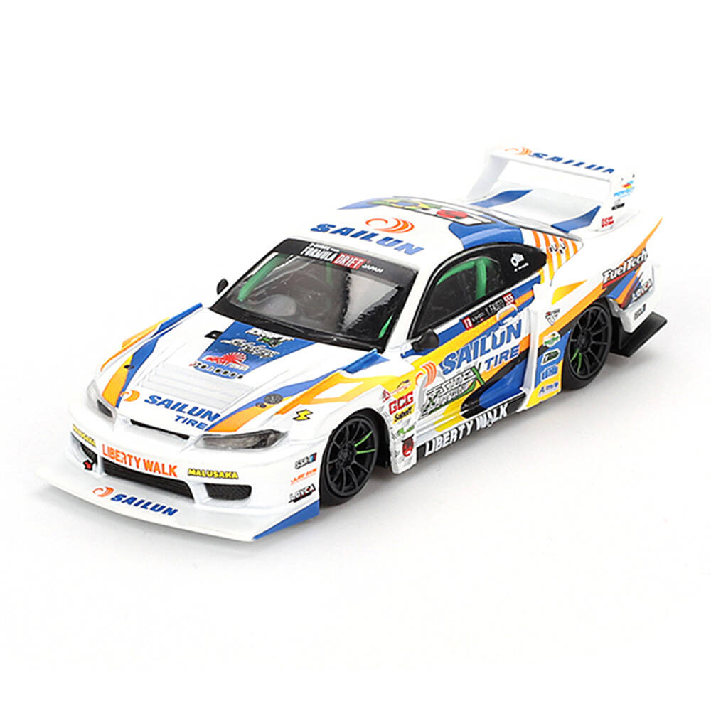 (ÖN SATIŞ) Mini GT 1/64 Nissan LB-Super Silhouette S15 SILVIA 2023 Formula Drift Japan - Blister Paket MGT00895-BL
