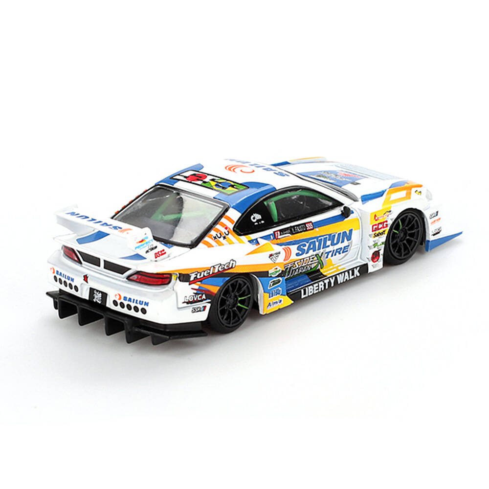 (ÖN SATIŞ) Mini GT 1/64 Nissan LB-Super Silhouette S15 SILVIA 2023 Formula Drift Japan - Blister Paket MGT00895-BL