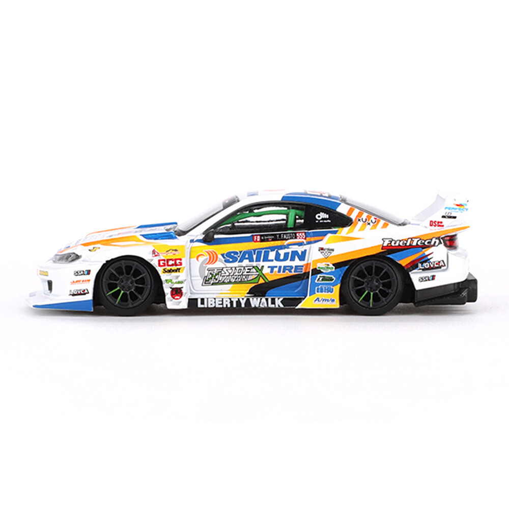 (ÖN SATIŞ) Mini GT 1/64 Nissan LB-Super Silhouette S15 SILVIA 2023 Formula Drift Japan - Blister Paket MGT00895-BL - Thumbnail