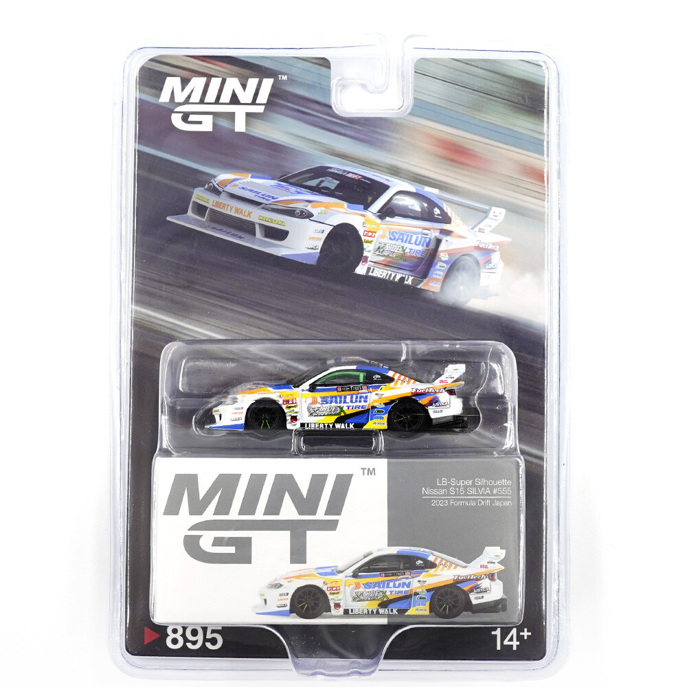 (ÖN SATIŞ) Mini GT 1/64 Nissan LB-Super Silhouette S15 SILVIA 2023 Formula Drift Japan - Blister Paket MGT00895-BL - Thumbnail