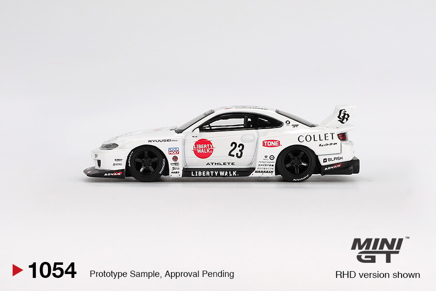 (ÖN SATIŞ) Mini GT 1/64 Nissan LB-Super Silhouette S15 SILVIA ATHLETE MGT01054 - Thumbnail