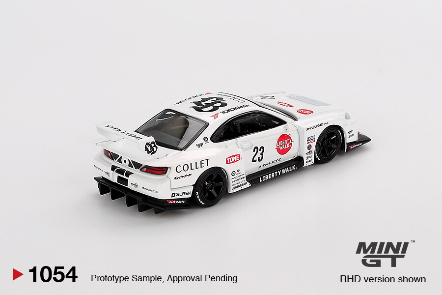 (ÖN SATIŞ) Mini GT 1/64 Nissan LB-Super Silhouette S15 SILVIA ATHLETE MGT01054 - Thumbnail