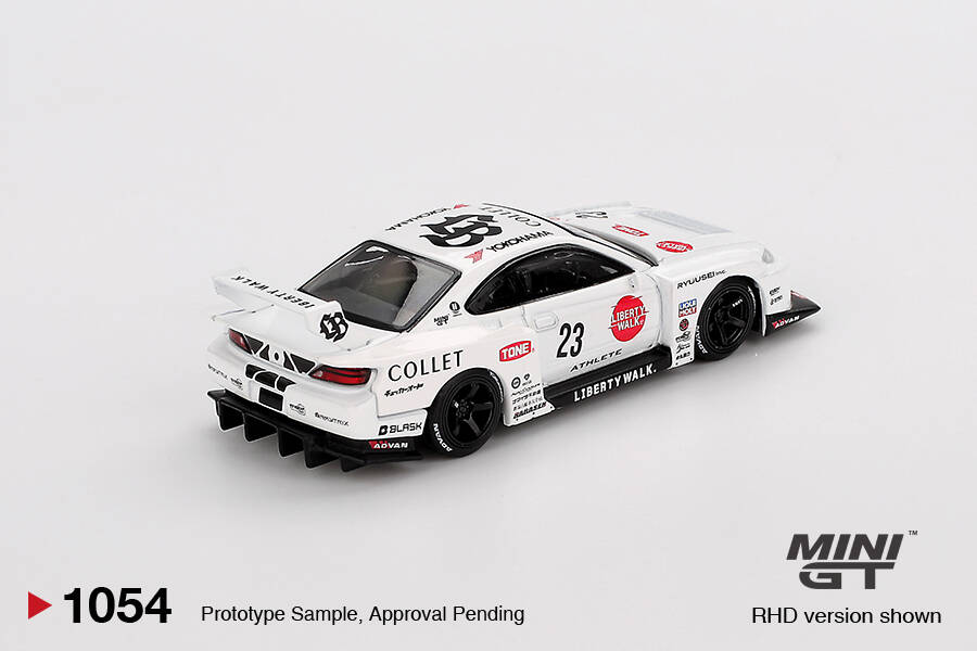 (ÖN SATIŞ) Mini GT 1/64 Nissan LB-Super Silhouette S15 SILVIA ATHLETE MGT01054