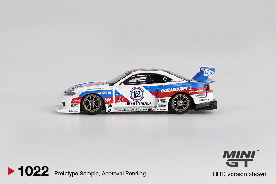 (ÖN SATIŞ) Mini GT 1/64 Nissan LB-Super Silhouette S15 SILVIA GARSIDEIFT x LBWK 2025 MGT01022 - Thumbnail