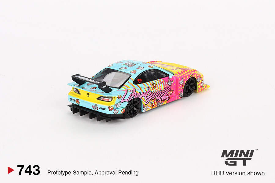 Mini GT 1/64 Nissan LB-Super Silhouette S15 SILVIA LBWK KUMA MGT00743 - Thumbnail