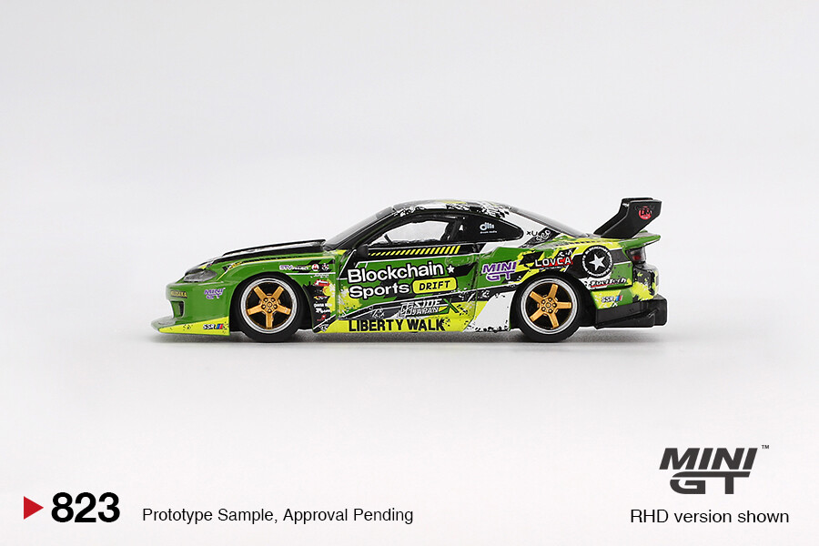 (ÖN SATIŞ) Mini GT 1/64 Nissan LB-Super Silhouette S15 SILVIA V2 2024 Formula Drift Japan MGT00823 - Thumbnail