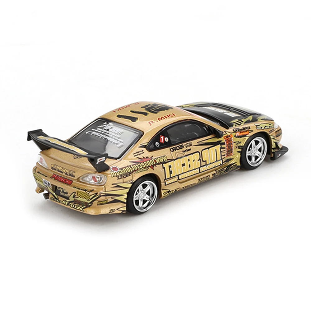 (ÖN SATIŞ) Mini GT 1/64 Nissan Silvia (S15) Top Secret D1GP - Blister Paket MGT00714-BL