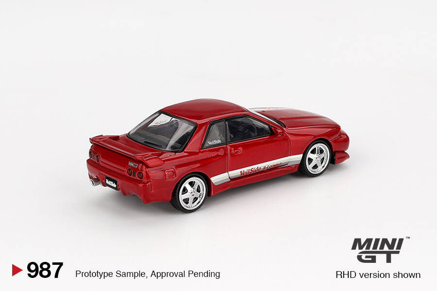(ÖN SATIŞ) Mini GT 1/64 Nissan Skyline GT-R (R32) VeilSide Combat C-I Gem Red MGT00987