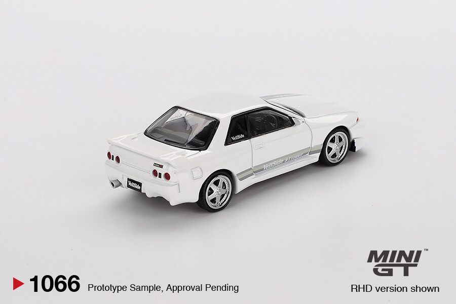 (ÖN SATIŞ) Mini GT 1/64 Nissan Skyline GT-R (R32) VeilSide Combat C-I White MGT01066 - Thumbnail