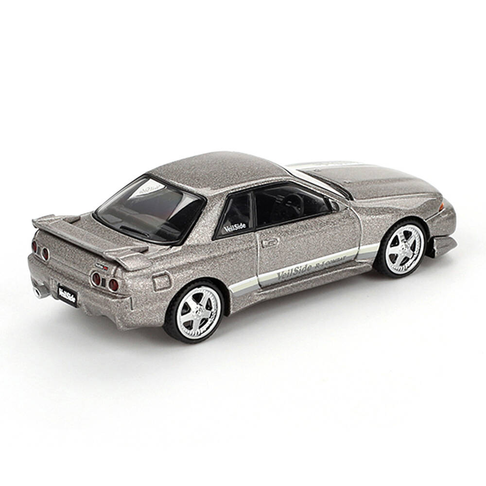 (ÖN SATIŞ) Mini GT 1/64 Nissan Skyline GT-R(R32) Veilside Combat C-I Veilside Combat Grey - Blister Paket MGT00971-BL