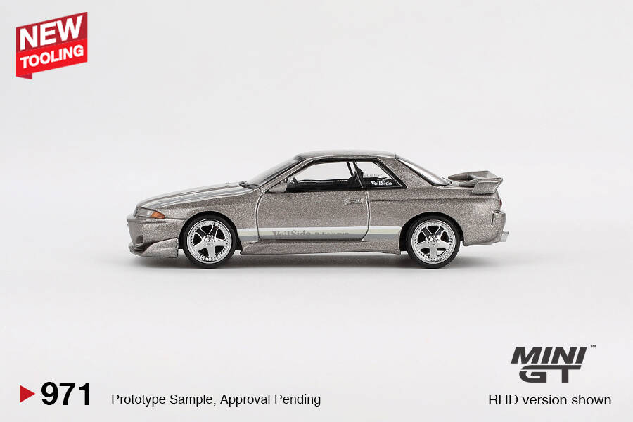(ÖN SATIŞ) Mini GT 1/64 Nissan Skyline GT-R(R32) Veilside Combat C-I Veilside Combat Grey MGT00971