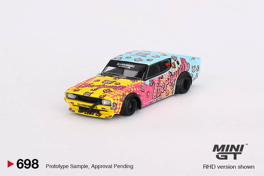 Mini GT 1/64 Nissan Skyline Kenmeri Liberty Walk LBWK KUMA MGT00698