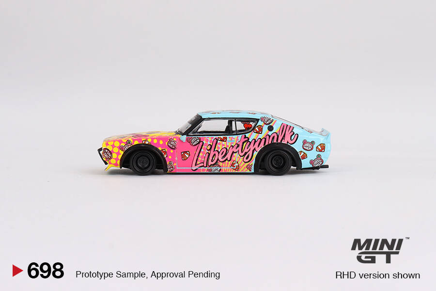 Mini GT 1/64 Nissan Skyline Kenmeri Liberty Walk LBWK KUMA MGT00698