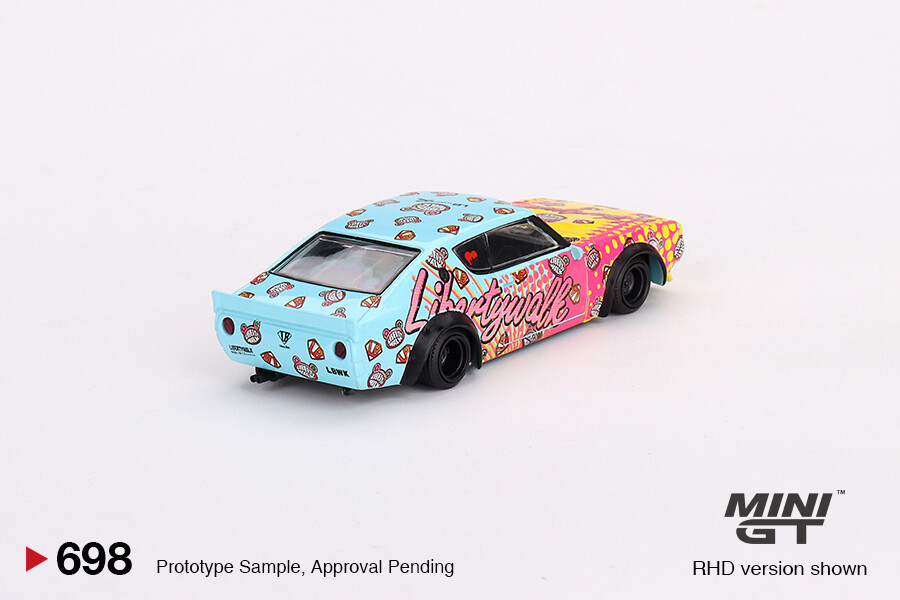 Mini GT 1/64 Nissan Skyline Kenmeri Liberty Walk LBWK KUMA MGT00698 - Thumbnail