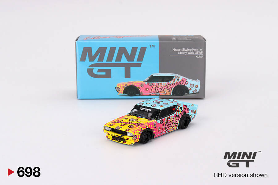 Mini GT 1/64 Nissan Skyline Kenmeri Liberty Walk LBWK KUMA MGT00698
