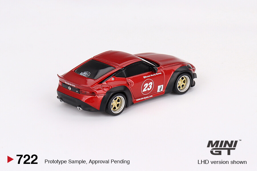MINI GT 1/64 Nissan Z Pandem Passion Red MGT00722 - Thumbnail