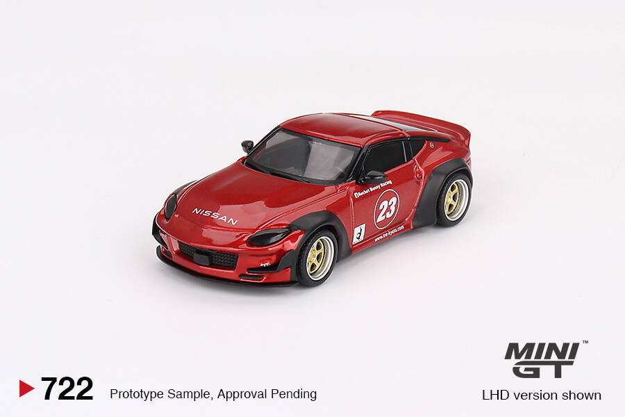 MINI GT 1/64 Nissan Z Pandem Passion Red MGT00722