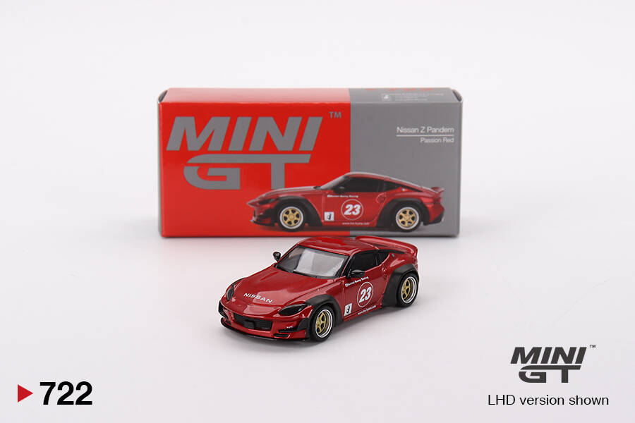 MINI GT 1/64 Nissan Z Pandem Passion Red MGT00722