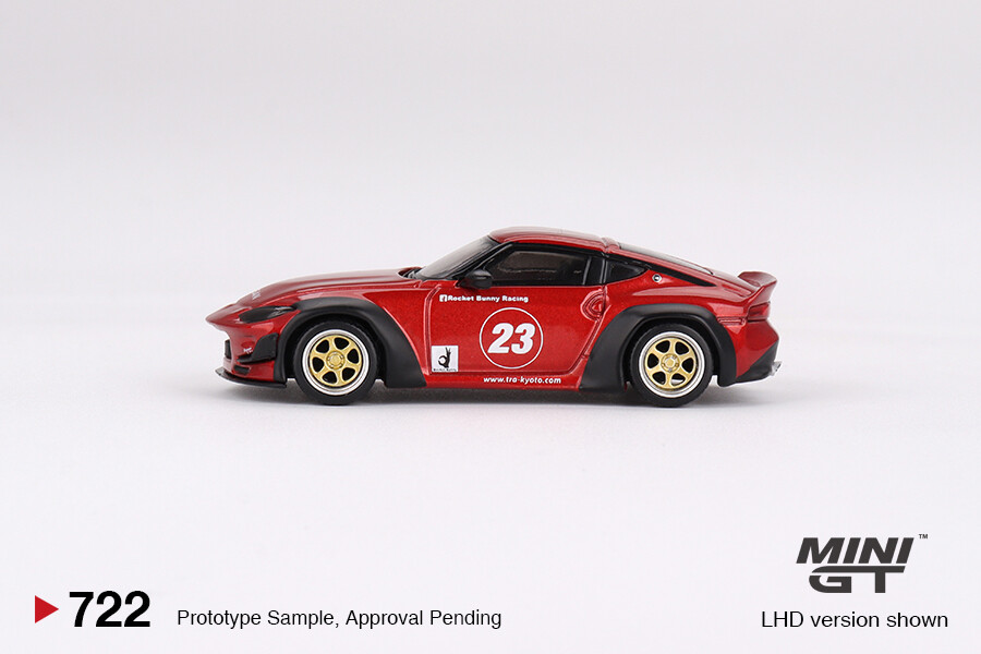 MINI GT 1/64 Nissan Z Pandem Passion Red MGT00722 - Thumbnail