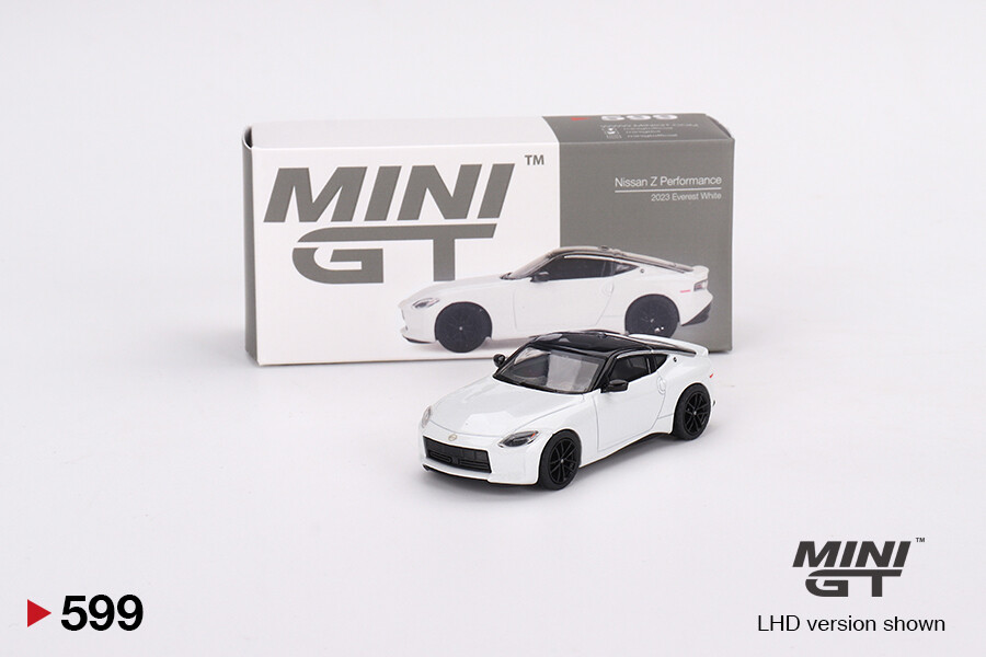 Mini GT 1/64 Nissan Z Performance 2023 Everest White MGT00599 - Thumbnail