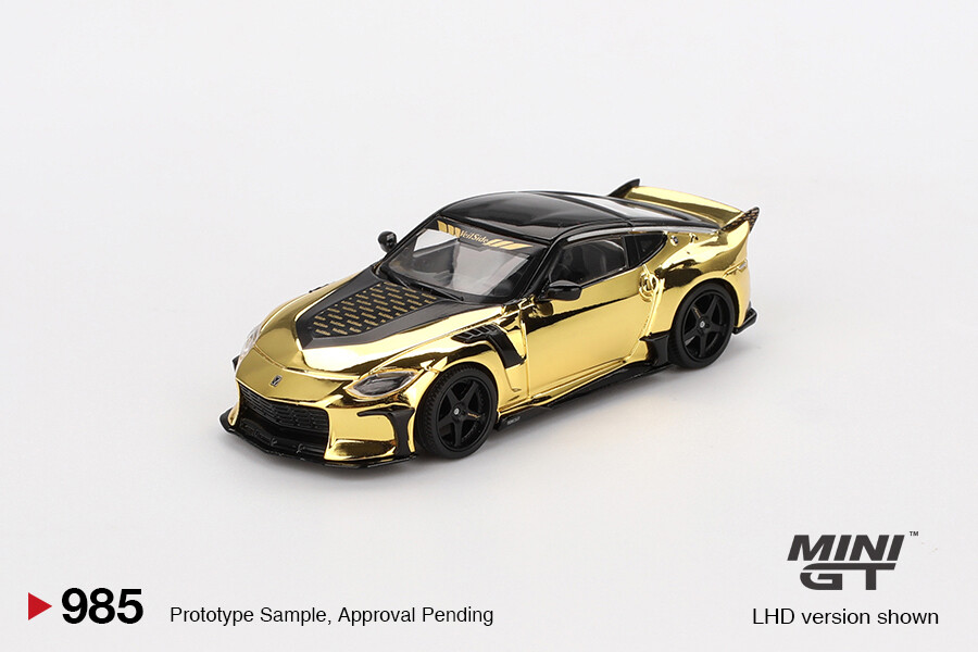 (ÖN SATIŞ) Mini GT 1/64 Nissan Z VeilSide FFZ400 Gold Chrome MGT00985 - Thumbnail
