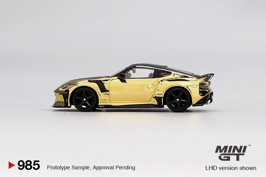 (ÖN SATIŞ) Mini GT 1/64 Nissan Z VeilSide FFZ400 Gold Chrome MGT00985