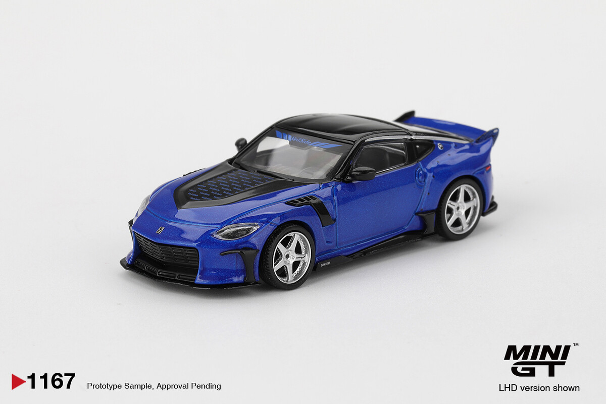 ÖN SATIŞ) Mini GT 1/64 Nissan Z VeilSide FFZ400 Seiran Blue
