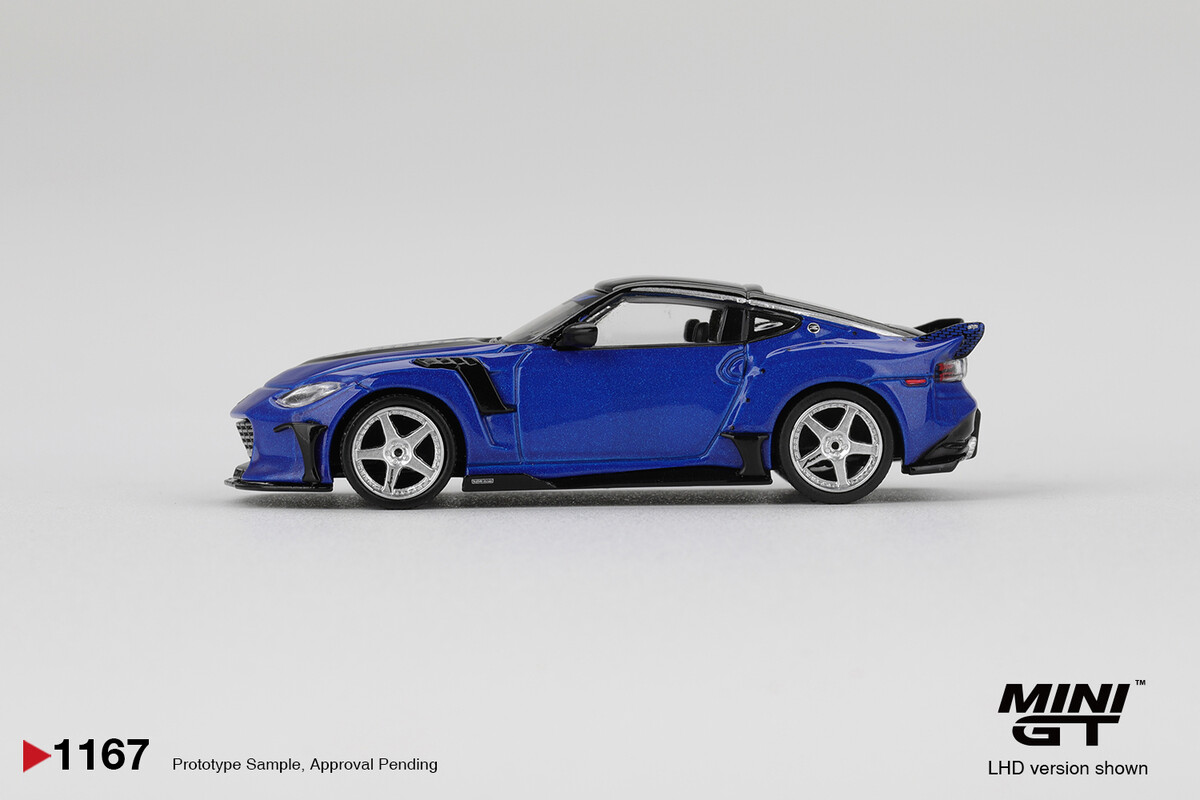 (ÖN SATIŞ) Mini GT 1/64 Nissan Z VeilSide FFZ400 Seiran Blue MGT01167 - Thumbnail
