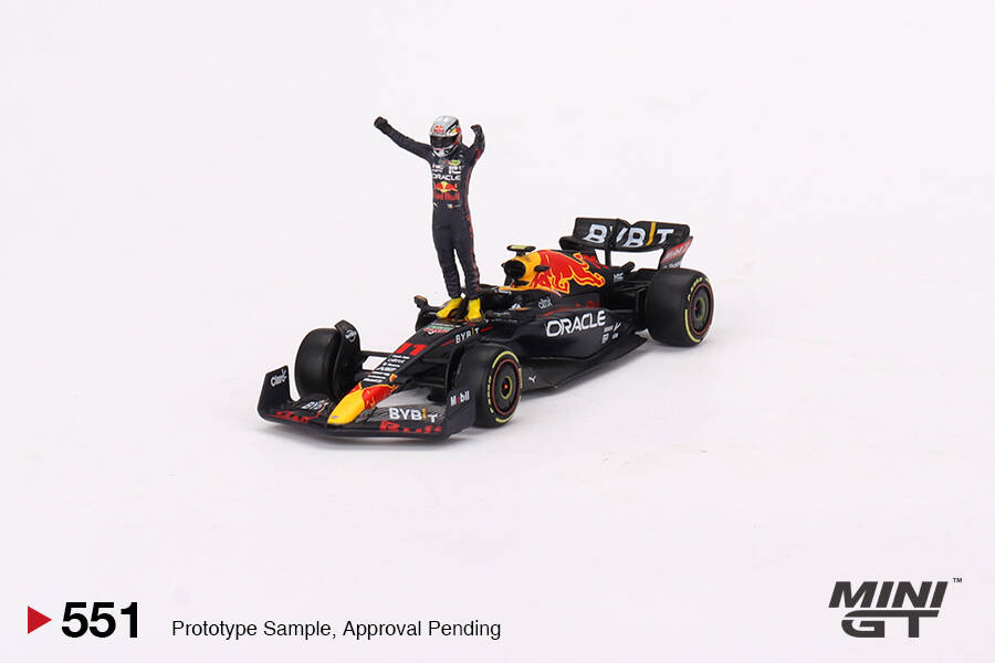 Mini GT 1/64 Oracle Red Bull Racing RB18 Sergio Pérez 2022 Monaco Prix Winner MGT00551