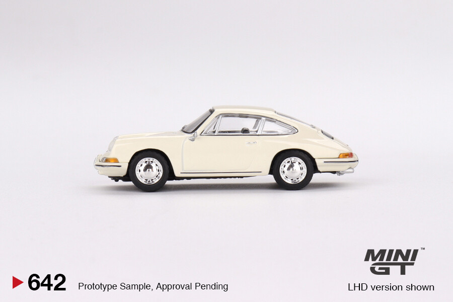 Mini GT 1/64 Porsche 901 1963 Ivory MGT00642 - Thumbnail