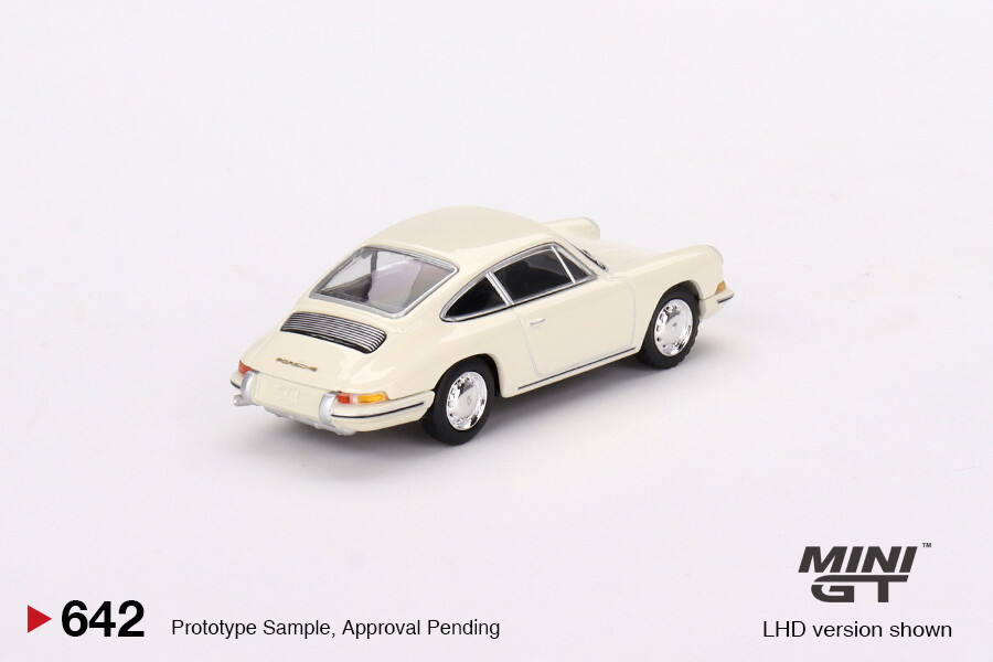 Mini GT 1/64 Porsche 901 1963 Ivory MGT00642 - Thumbnail