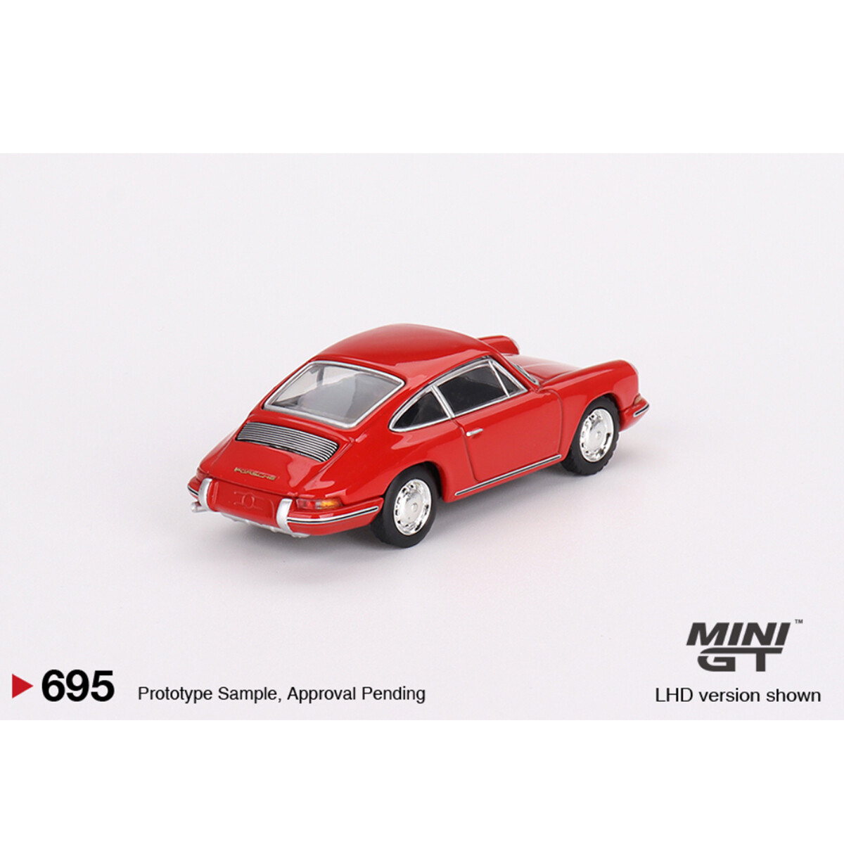 Mini GT 1/64 Porsche 901 1963 Signal Red MGT00695 - Thumbnail