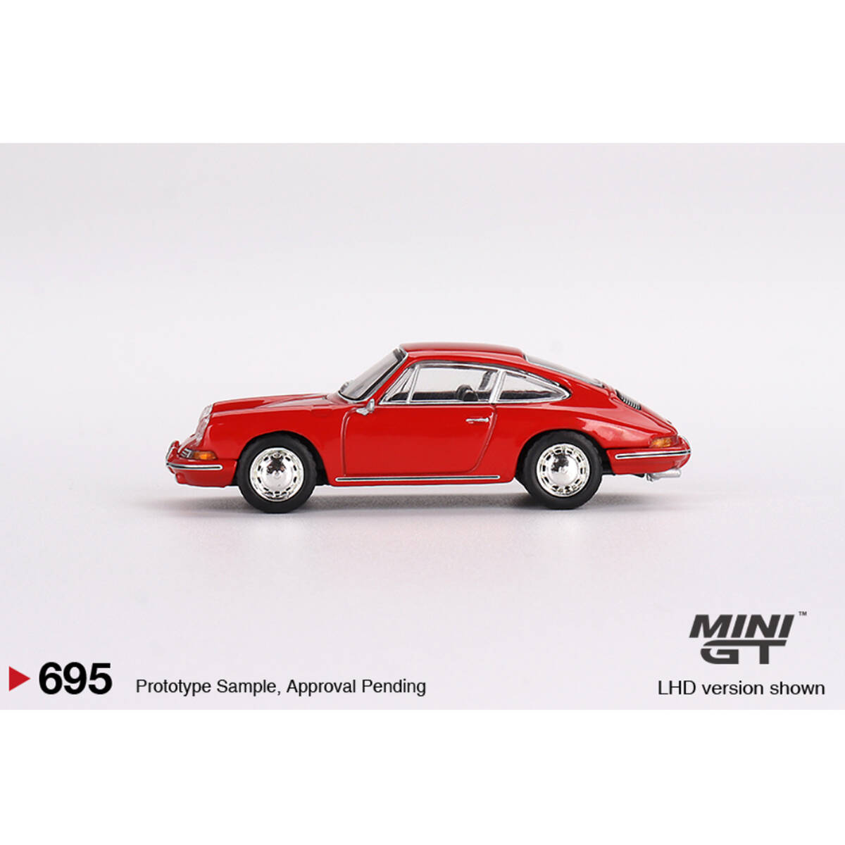 Mini GT 1/64 Porsche 901 1963 Signal Red MGT00695