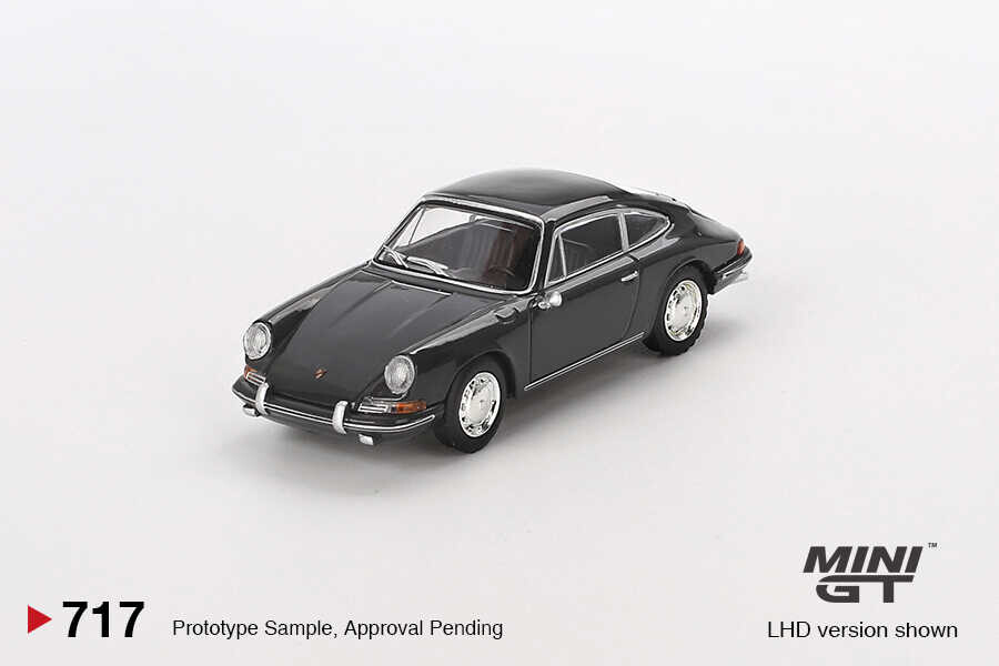 (ÖN SATIŞ) Mini GT 1/64 Porsche 911 1964 Slate Grey - Blister Paket MGT00717-BL - Thumbnail