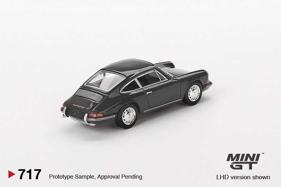 (ÖN SATIŞ) Mini GT 1/64 Porsche 911 1964 Slate Grey - Blister Paket MGT00717-BL - Thumbnail
