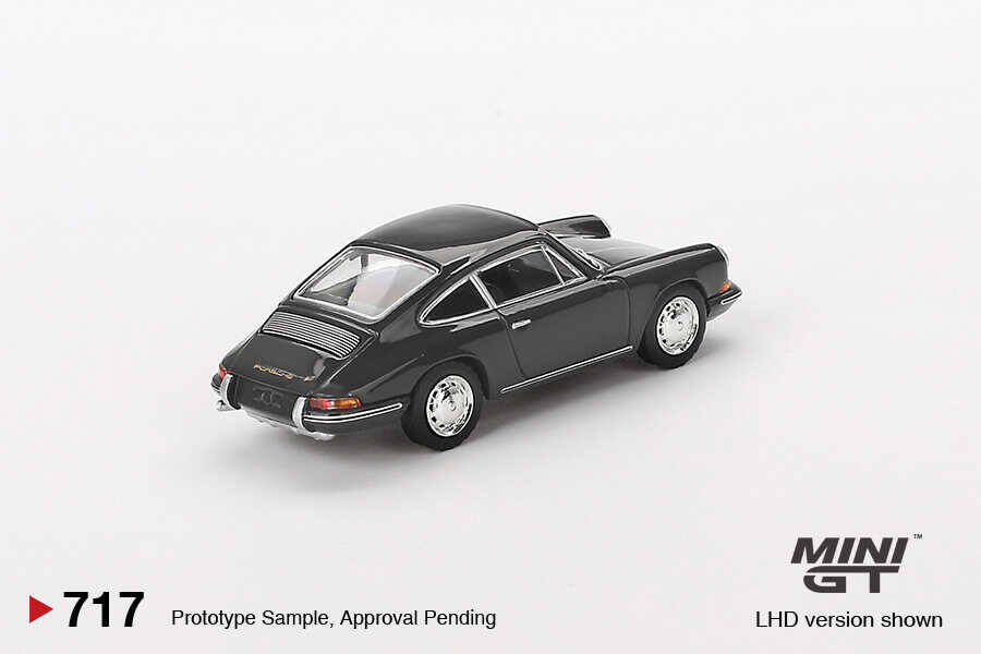 (ÖN SATIŞ) Mini GT 1/64 Porsche 911 1964 Slate Grey - Blister Paket MGT00717-BL