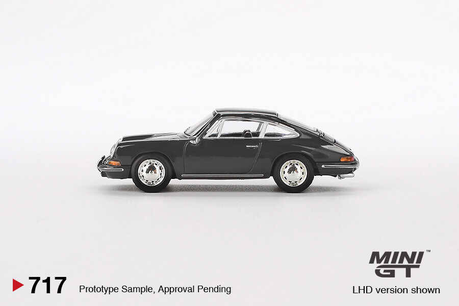 (ÖN SATIŞ) Mini GT 1/64 Porsche 911 1964 Slate Grey - Blister Paket MGT00717-BL