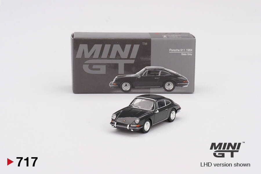 Mini GT 1/64 Porsche 911 1964 Slate Grey MGT00717