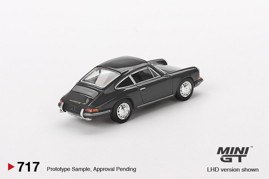 Mini GT 1/64 Porsche 911 1964 Slate Grey MGT00717 - Thumbnail