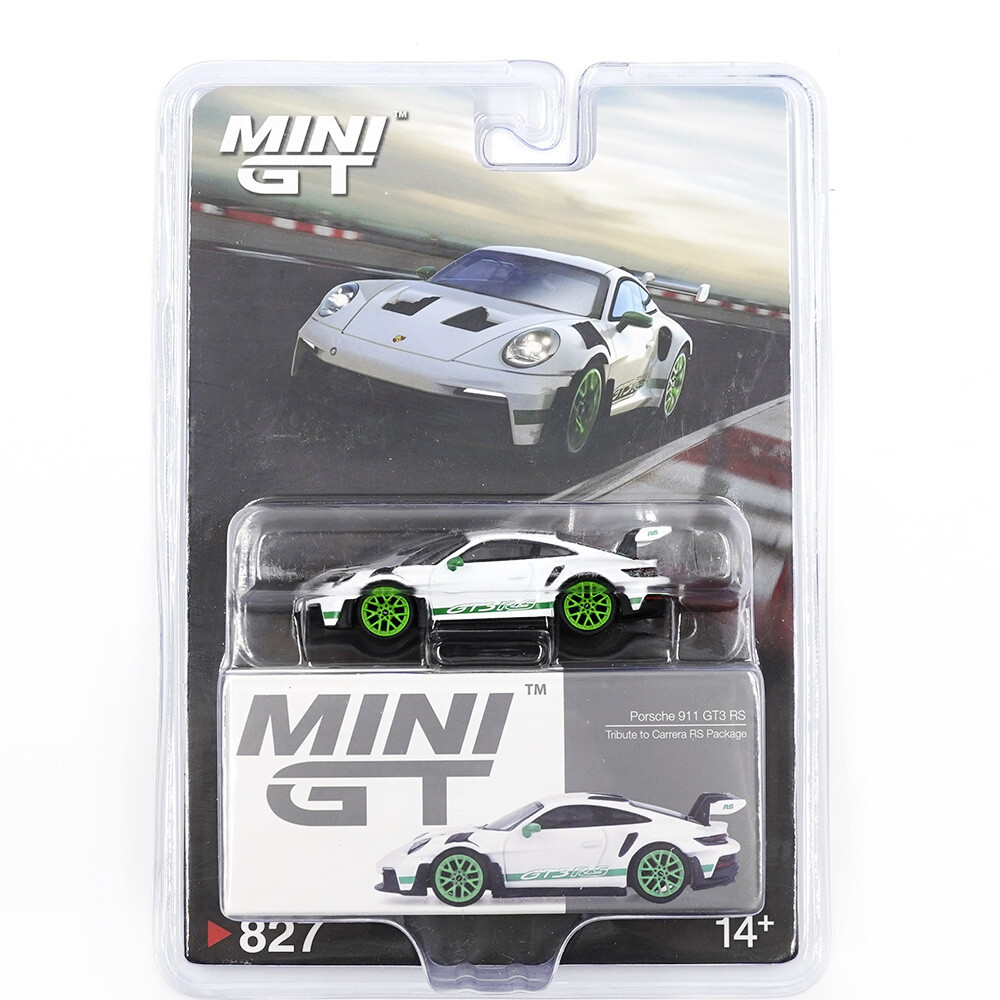 Mini GT 1/64 Porsche 911 (992) GT3 RS Tribute to Carrera RS Package - Blister Paket MGT00827-BL - Thumbnail
