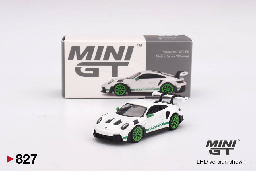 (ÖN SATIŞ) Mini GT 1/64 Porsche 911 (992) GT3 RS Tribute to Carrera RS Package MGT00827