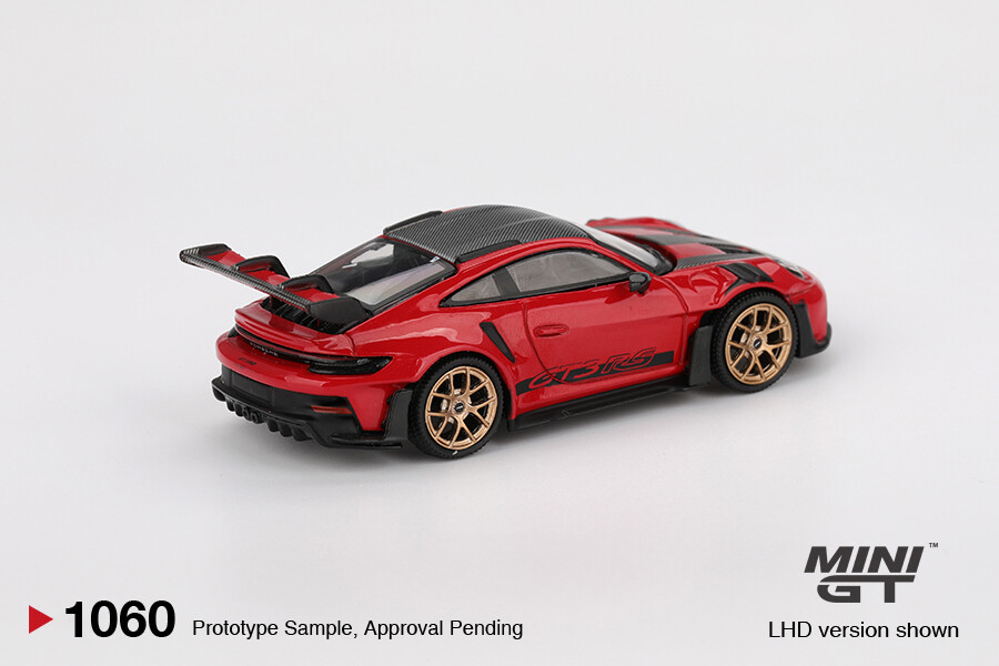 (ÖN SATIŞ) Mini GT 1/64 Porsche 911 (992) GT3 RS Weissach Package Guards Red MGT01060 - Thumbnail