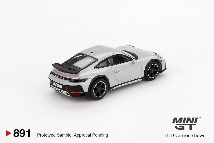 (ÖN SATIŞ) Mini GT 1/64 Porsche 911 Dakar Ice Gray Metallic MGT00891