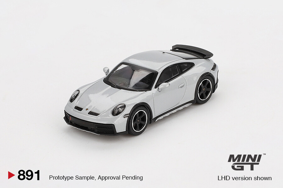 (ÖN SATIŞ) Mini GT 1/64 Porsche 911 Dakar Ice Gray Metallic MGT00891 - Thumbnail