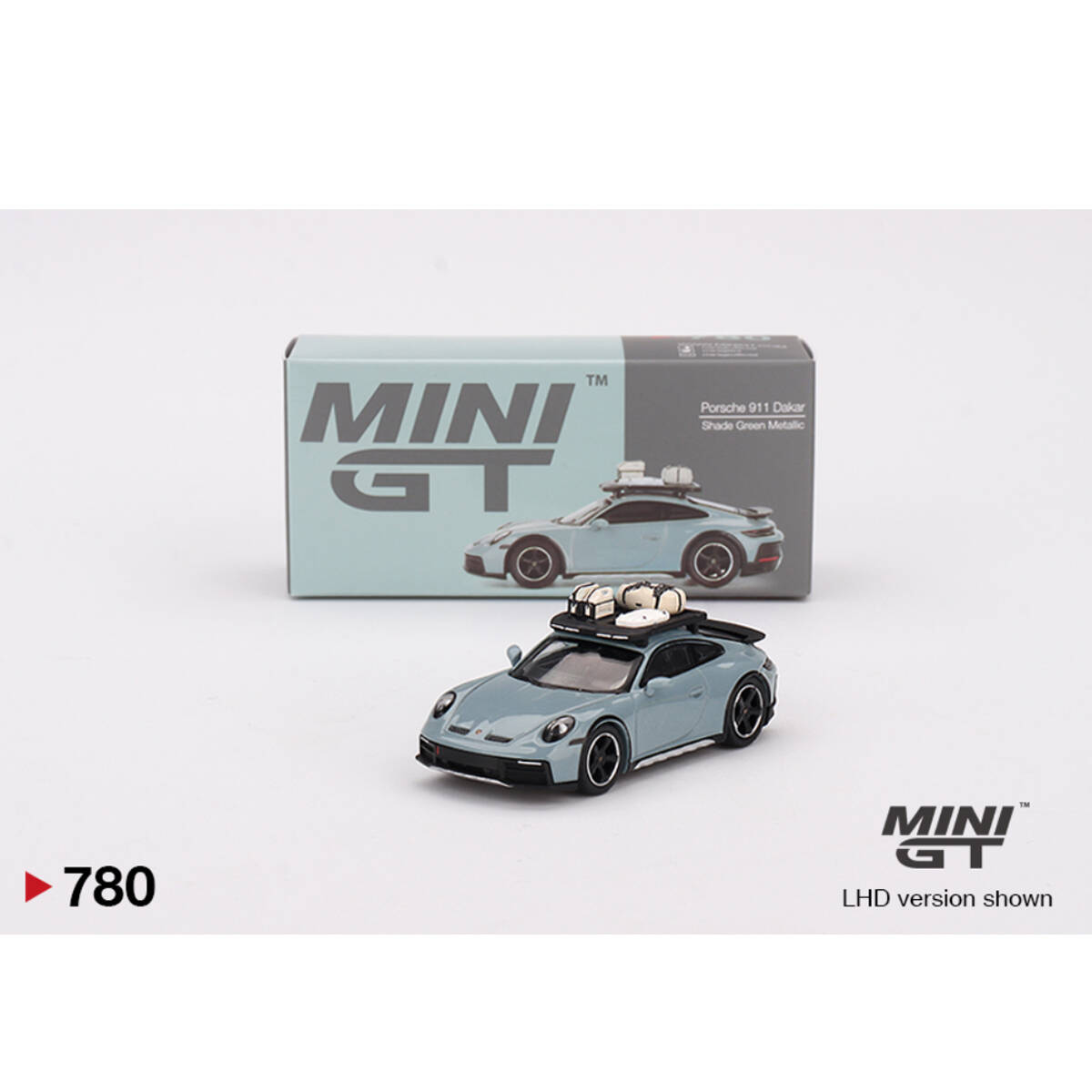 Mini GT 1/64 Porsche 911 Dakar Shade Green Metallic MGT00780