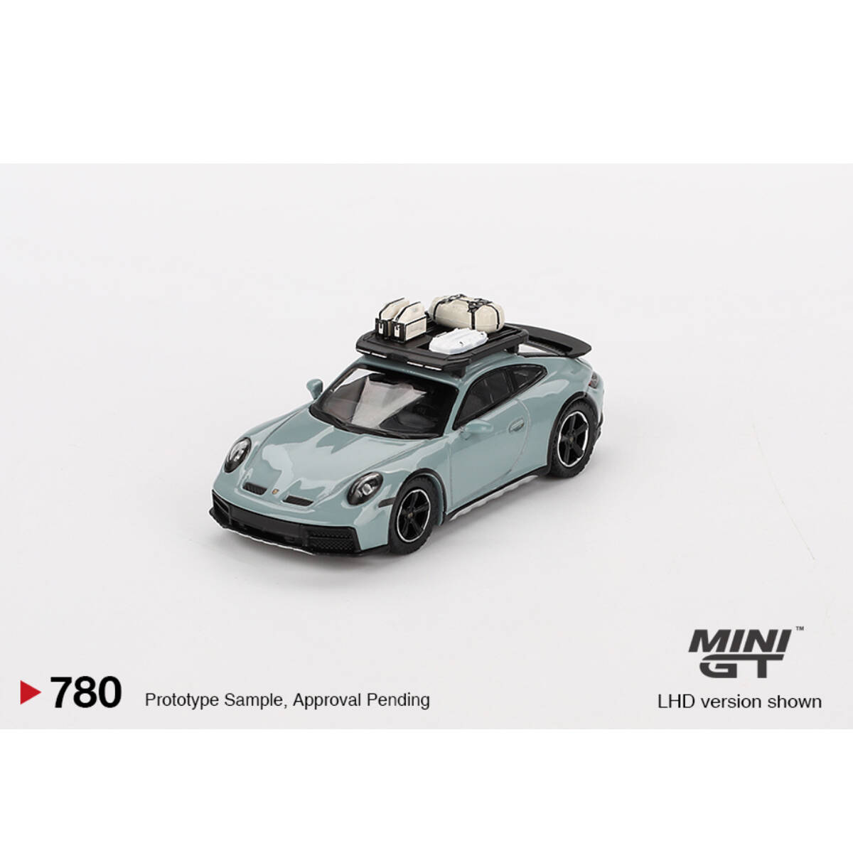 Mini GT 1/64 Porsche 911 Dakar Shade Green Metallic MGT00780