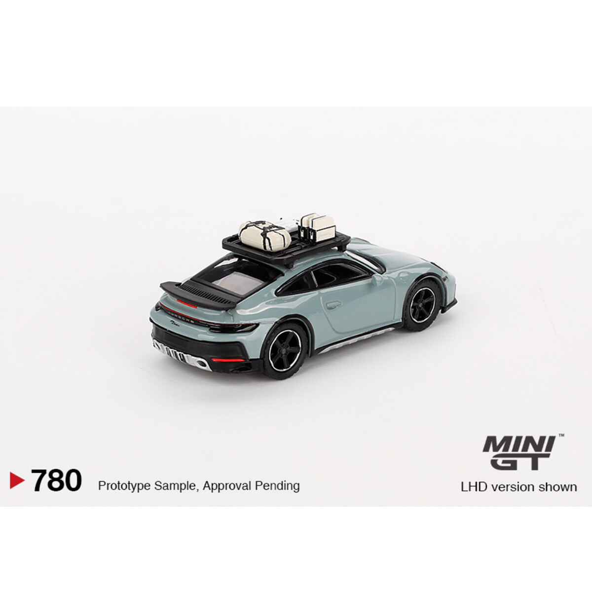 Mini GT 1/64 Porsche 911 Dakar Shade Green Metallic MGT00780 - Thumbnail